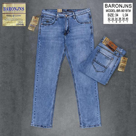 Джинсы Baron Jeans BR9019 l.blue - делук