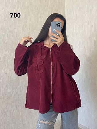 Рубашка Fsn 700 wine - делук