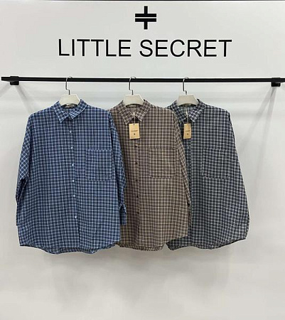 Рубашка Little Secret 3371 brown - делук