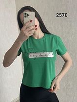 Футболка Fsn 2570 green - делук