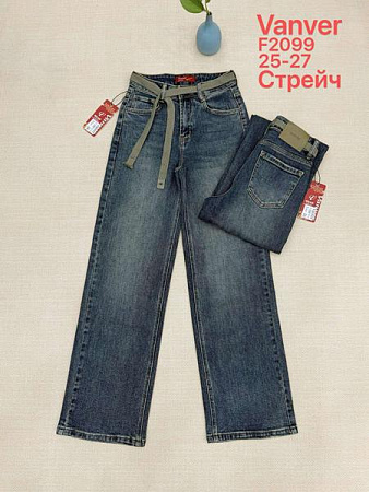 Джинсы Vanver F2099 navy - делук