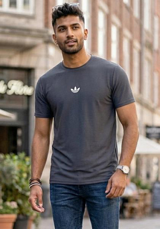 Футболка Delviago DL784 d.grey - делук