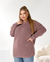 Свитер Liza Brend 1115 l.brown - делук