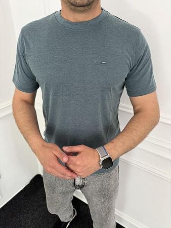 Футболка Nik 56251 grey - делук