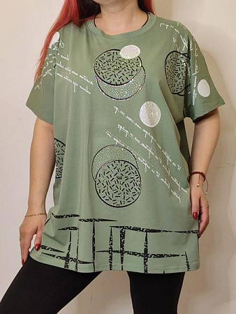 Футболка Kosta KS49 green - делук