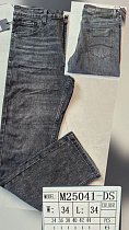 Джинсы God Baron M25041-DS grey - делук