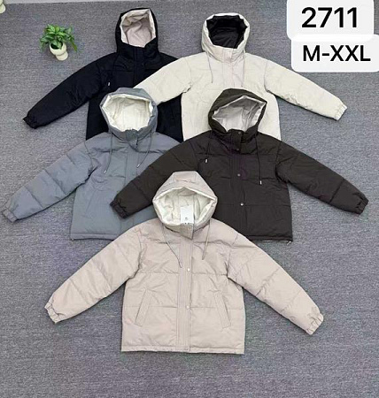 Куртка Oukali 2711 grey - делук