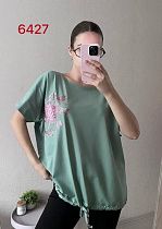Футболка Fsn 6427 mint - делук