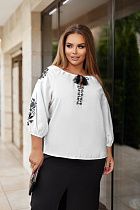 Вышиванка Dgmd 3306 white - делук