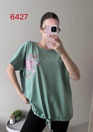 Футболка Fsn 6427 mint - делук