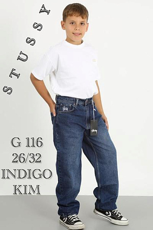 Джинсы Ruxa G116 navy - делук