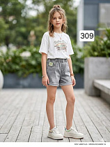 Шорты Фунтик 309 grey - делук