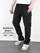 Джинсы Baron Jeans BR1017 black - делук