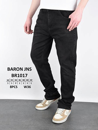 Джинсы Baron Jeans BR1017 black - делук