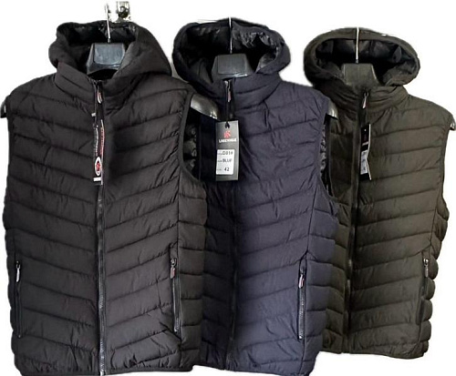 Жилетка Lina D01 navy - делук