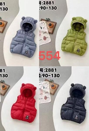 Жилетка Farbique 554 grey - делук