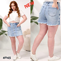 Шорты Beki 4045 l.blue - делук