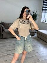 Футболка S.Style 648 beige - делук