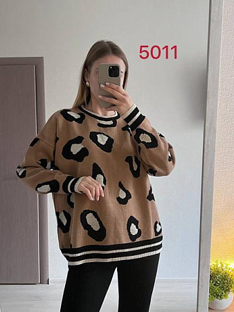 Свитер Fsn 5011 brown - делук