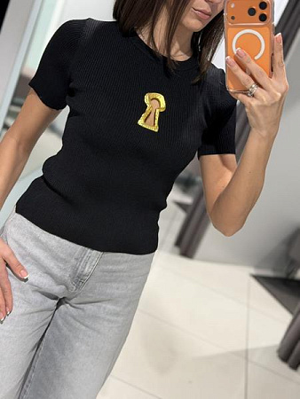 Футболка Comod 2509 black - делук