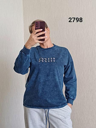 Свитер Fsn 2798 blue - делук