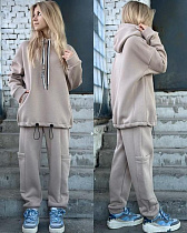 Костюм Спорт Karolina KR321 beige - делук