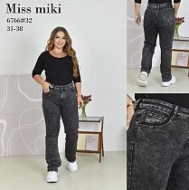 Джинсы Immei 6766 black - делук