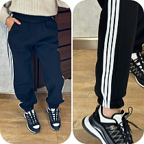 Штаны Спорт Valentina 303 black - делук