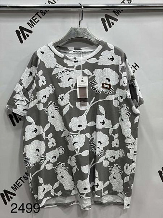 Футболка Met&March 2499-5 d.grey - делук