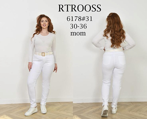 Джинсы Jeans Club 6178 white - делук
