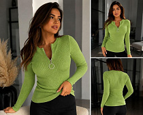 Свитер Arina 707 green - делук