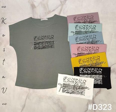 Футболка Kosta D323 mix - делук