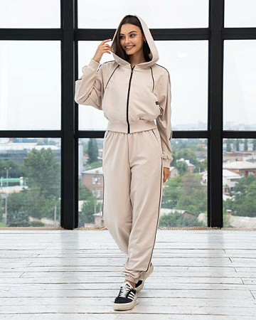 Костюм Спорт Azna Д153 beige - делук
