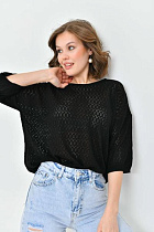 Футболка Karon 10744 black - делук