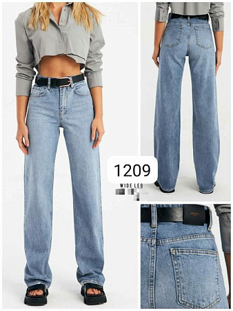 Джинсы Maxim Jeans 1209B l.blue - делук