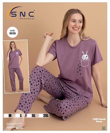 Пижама Disneyopt 9026 purple - делук