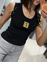 Майка Comod 2606 black - делук