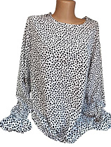 Блузка Bishoff 585-1 white - делук