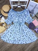 Платье Arina 3114 l.blue Платье Arina 3114 l.blue - делук