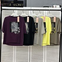 Футболка Little Secret 400774 khaki - делук
