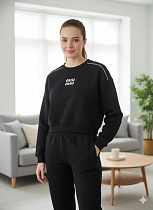 Свитер Newe 0051-1 black - делук