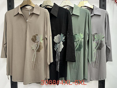 Рубашка Immei 3088 grey - делук