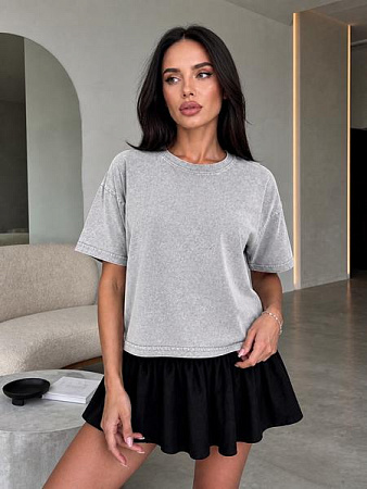 Футболка New Season FV030 l.grey - делук