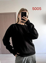 Свитер Fsn 5005 black - делук