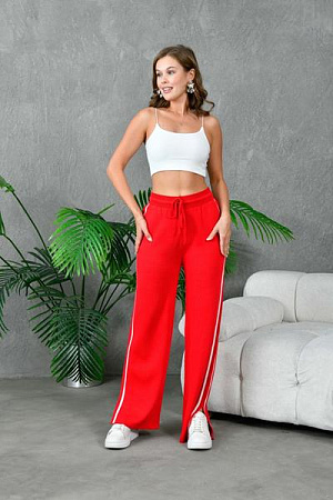 Штаны Спорт Karon 10895 red - делук