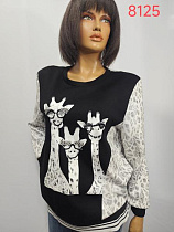 Свитер Lida 8125 black - делук