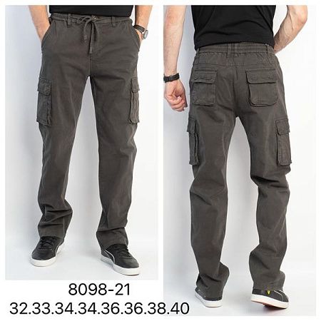 Штаны Lili 8098-21 khaki - делук