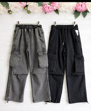 Джинсы Miki Maki 822 black - делук