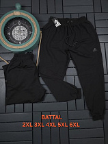 Штаны Спорт Hous Of Timur HT263 black - делук