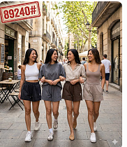 Шорты Dorimodes Q89240 grey - делук
